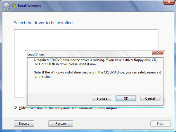 windows 7 install usb for pc made on mac